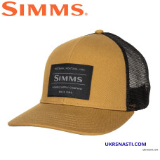 Кепка Simms Original Patch Trucker Dark Bronze